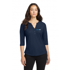 OGIO® Ladies' Jewel Henley Shirt