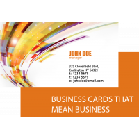 Business Card, Double-sided